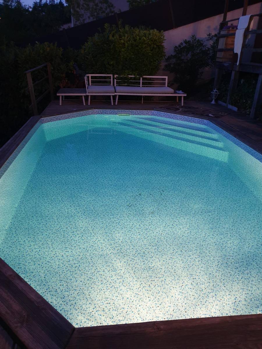 Changement liner sur piscine commune de Grasse